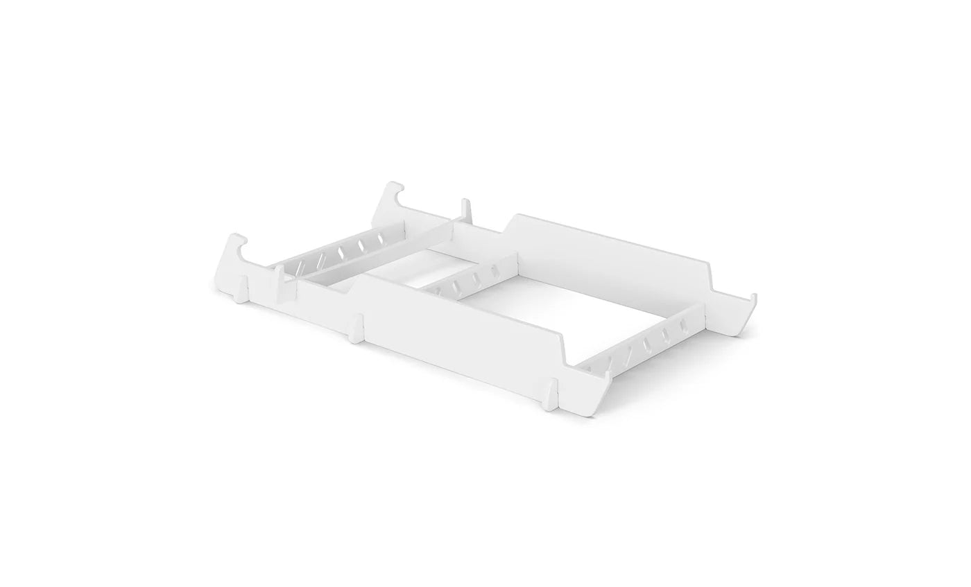 Ledge Lounger Signature Lowback Chair Riser (Water depth is between 10" & 12") - LL-SG-LBCR-RISER-10-12-WH