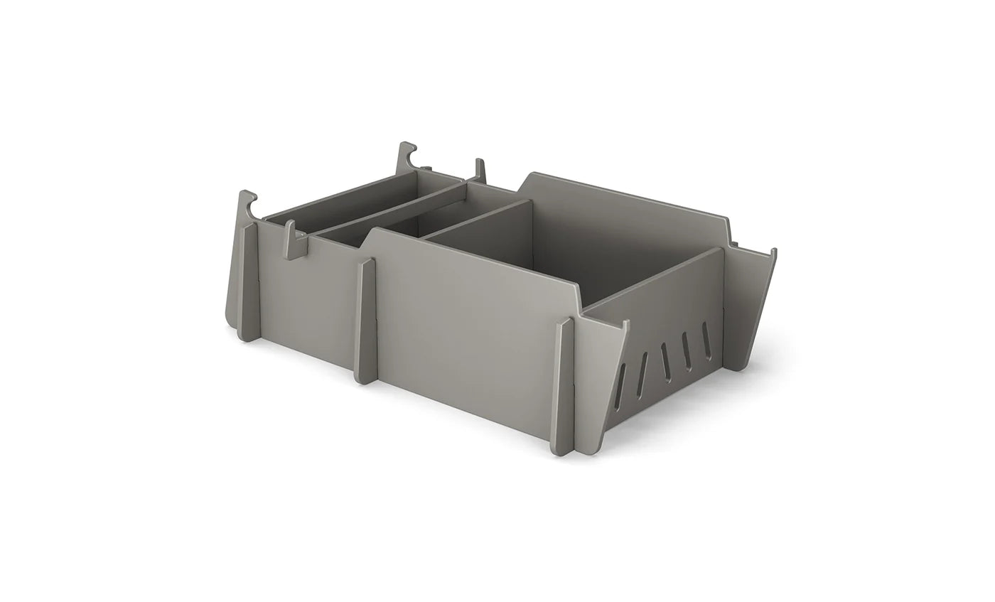 Ledge Lounger Signature Lowback Chair Riser (Water depth is between 15" & 18") - LL-SG-LBCR-RISER-15-18-GRY
