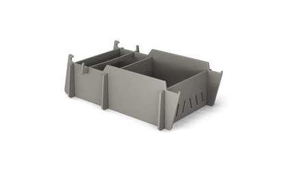 Ledge Lounger Signature Lowback Chair Riser (Water depth is between 15" & 18") - LL-SG-LBCR-RISER-15-18-GRY