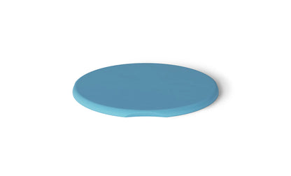 Ledge Lounger Signature Tall Ice Bin Side Table Lid w/o Umbrella Hole (Available in 8 Resin Colors) - LL-SG-ST-22LONH-LB