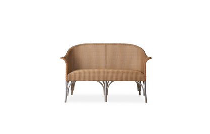 Lloyd Flanders All Seasons Settee with Padded Seat - 124359