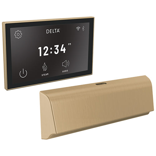 Delta SteamScape™ Deluxe System - Digital Interface and Unilateral Steam Head