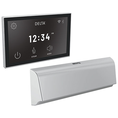 Delta SteamScape™ Deluxe System - Digital Interface and Unilateral Steam Head