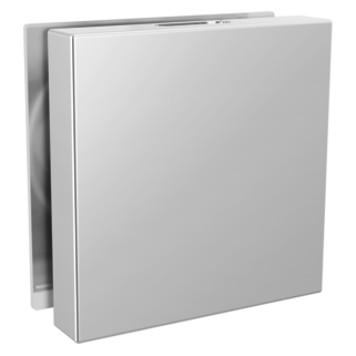 Delta SteamScape Deluxe Contemporary Square Steam Head w/ Reservoir