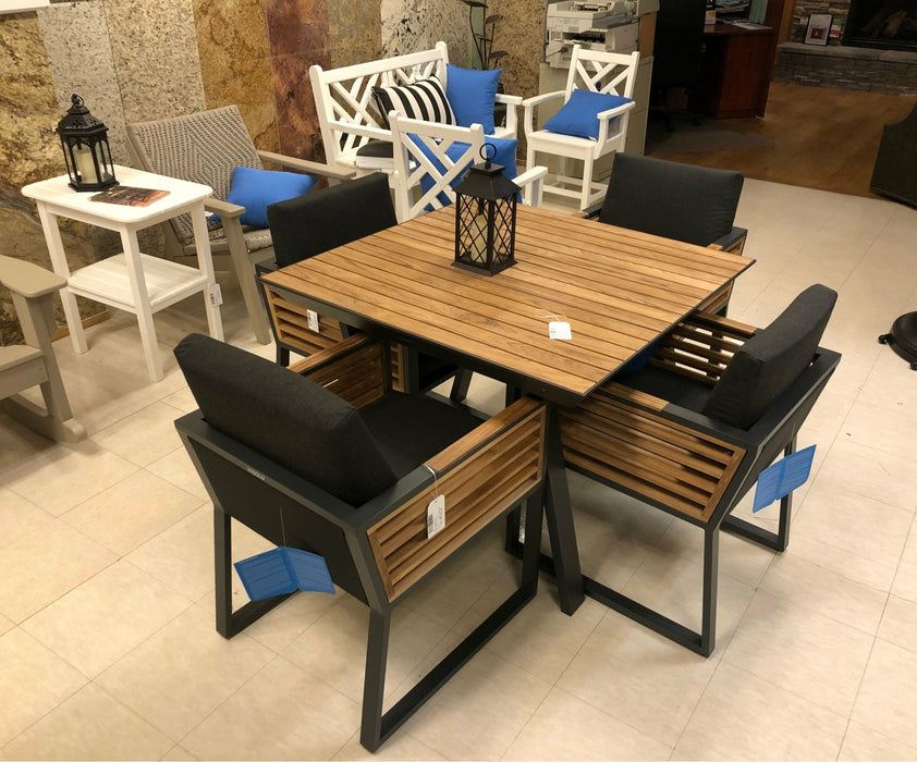 Higold Manhattan Square Dining Set – Nero - HGA-2040SQD