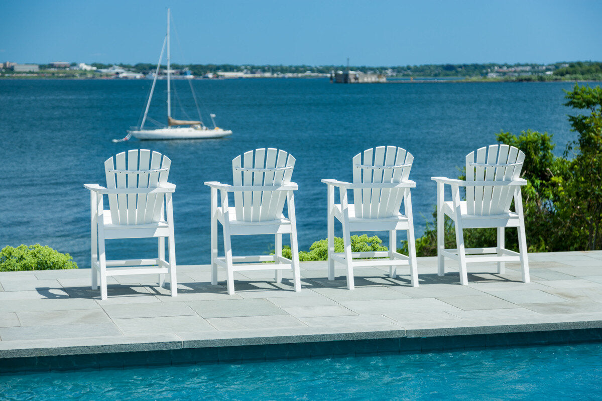 Seaside Casual Adirondack Shellback Balcony Chair - 017