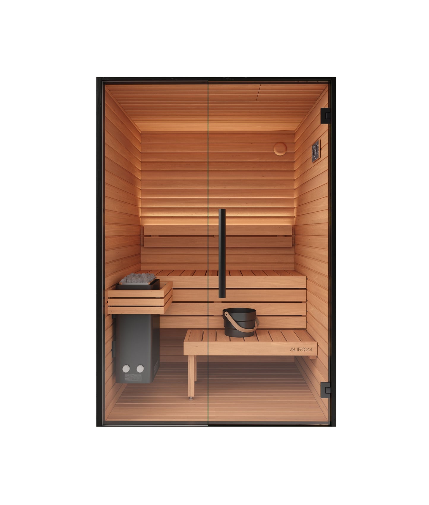 Auroom Mira S Cabin Sauna Kit BLACK
