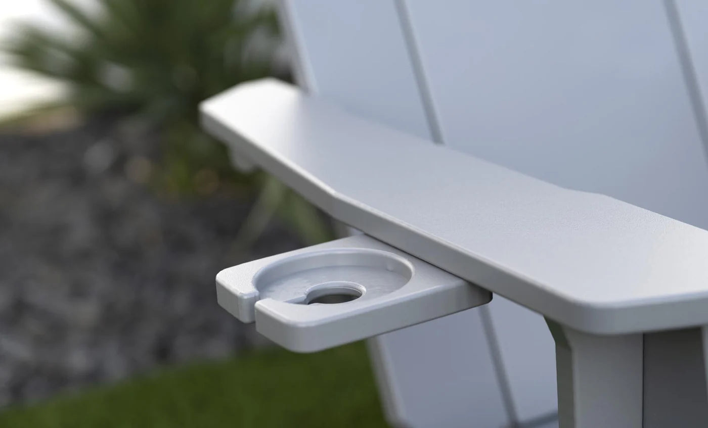 Ledge Lounger Mainstay Adirondack Chair (Available in 8 Resin Colors) - LL-MS-A-R-RD