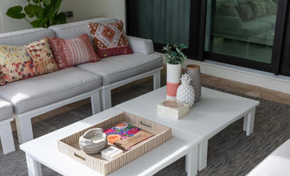 Ledge Lounger Mainstay Sectional Left Armchair (Available in 8 Resin Colors & 19 Fabrics) - LL-MS-S-LA-SET-WH-STD-4636