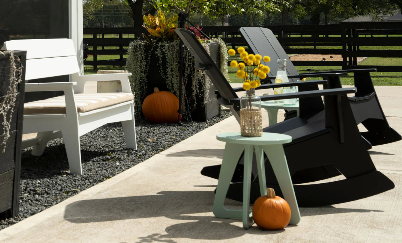 Ledge Lounger Mainstay Stool (Available in 8 Resin Colors) - LL-MS-SL-WH