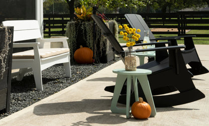 Ledge Lounger Mainstay Stool (Available in 8 Resin Colors) - LL-MS-SL-WH