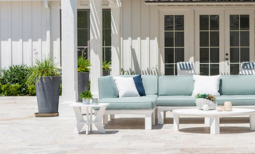 Ledge Lounger Mainstay Square Side Table (Available in 8 Resin Colors) - LL-MS-ST-SQ-SB