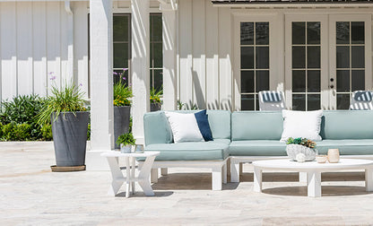 Ledge Lounger Mainstay Square Side Table (Available in 8 Resin Colors) - LL-MS-ST-SQ-SB