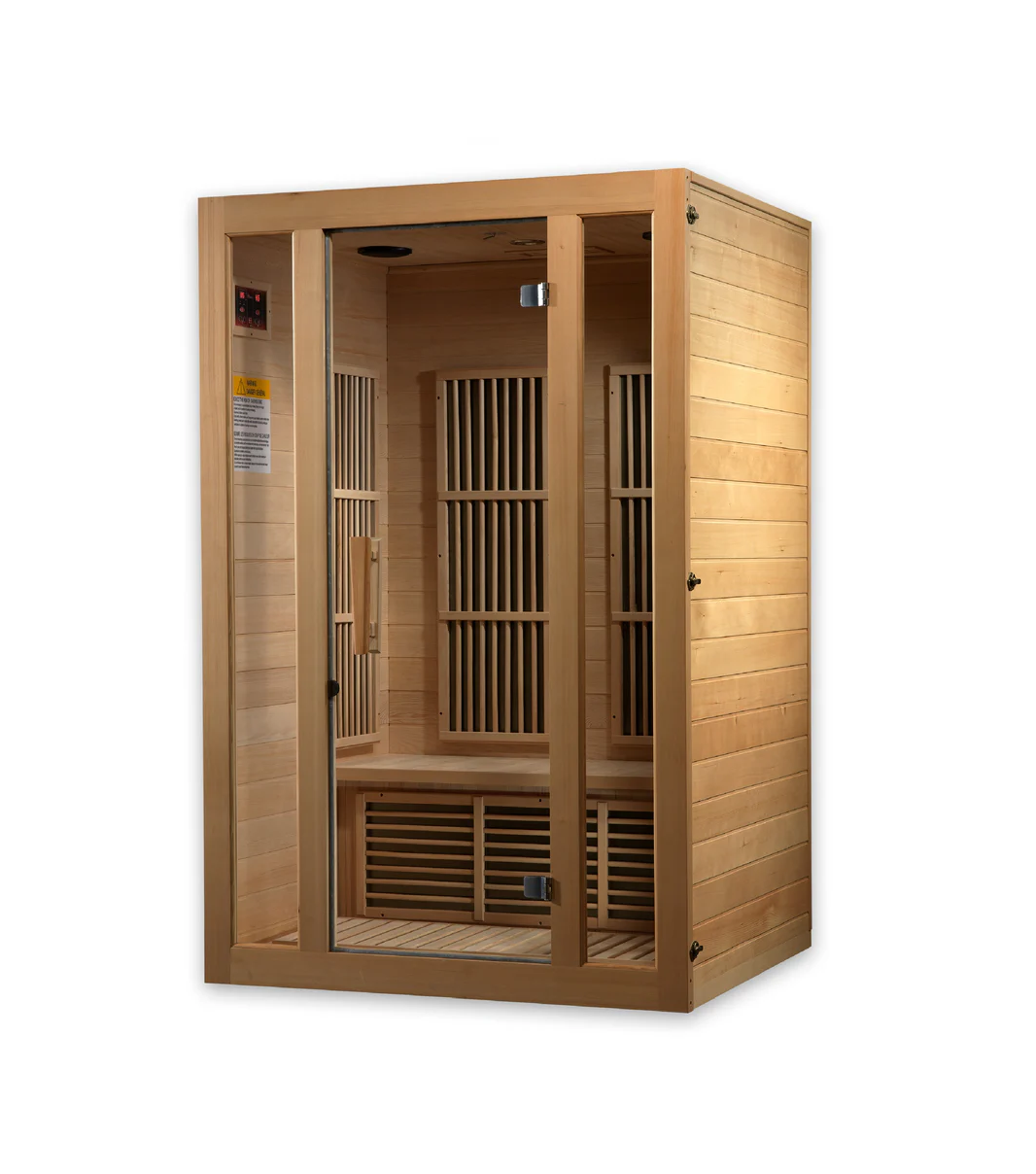 Maxxus Seattle 2-Person Low EMF FAR Infrared Sauna – Hemlock