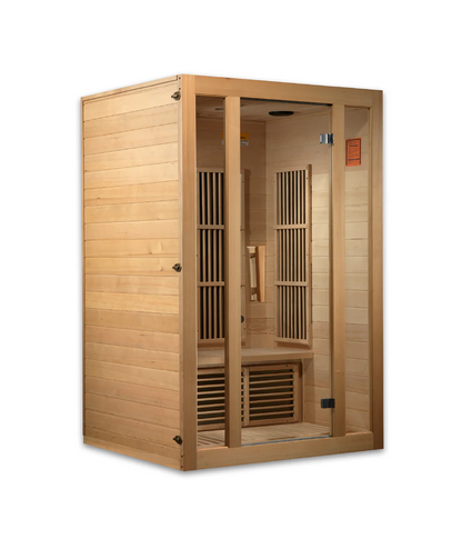 Maxxus Seattle 2-Person Low EMF FAR Infrared Sauna – Hemlock