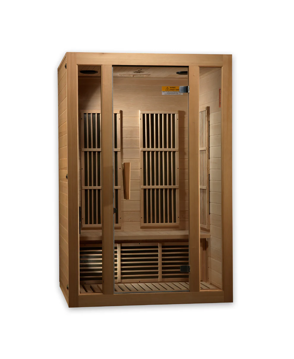 Maxxus Seattle 2-Person Low EMF FAR Infrared Sauna – Hemlock