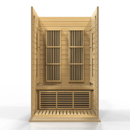 Maxxus K-Series 2-Person Low EMF FAR Infrared Sauna – Hemlock