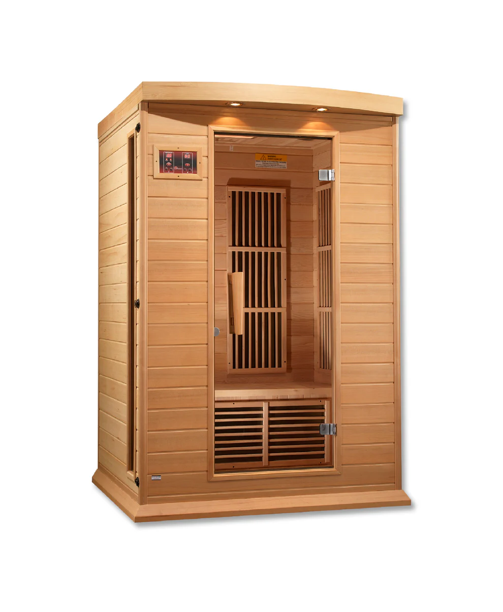 Maxxus K-Series 2-Person Low EMF FAR Infrared Sauna – Hemlock