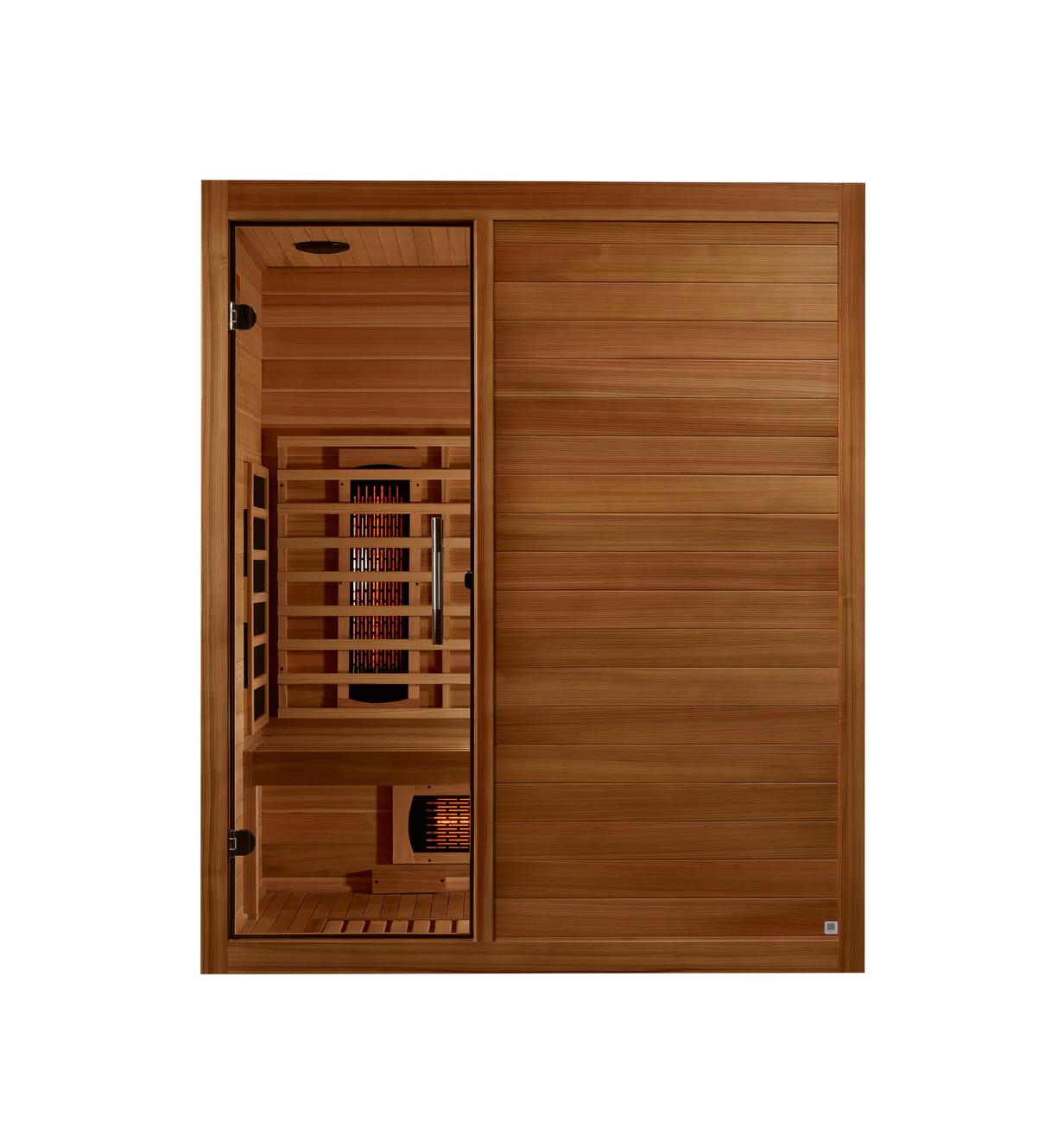 Maxxus S-Line Yoga 3-Person Full Spectrum Near Zero EMF FAR Infrared Sauna – Pacific Cedar
