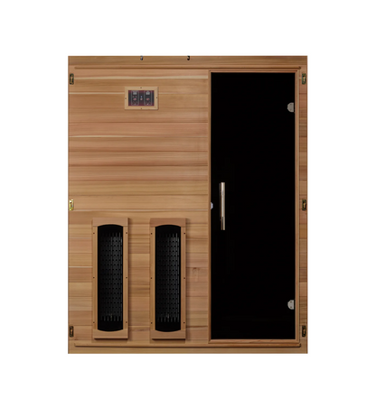 Maxxus S-Line Yoga 3-Person Full Spectrum Near Zero EMF FAR Infrared Sauna – Pacific Cedar