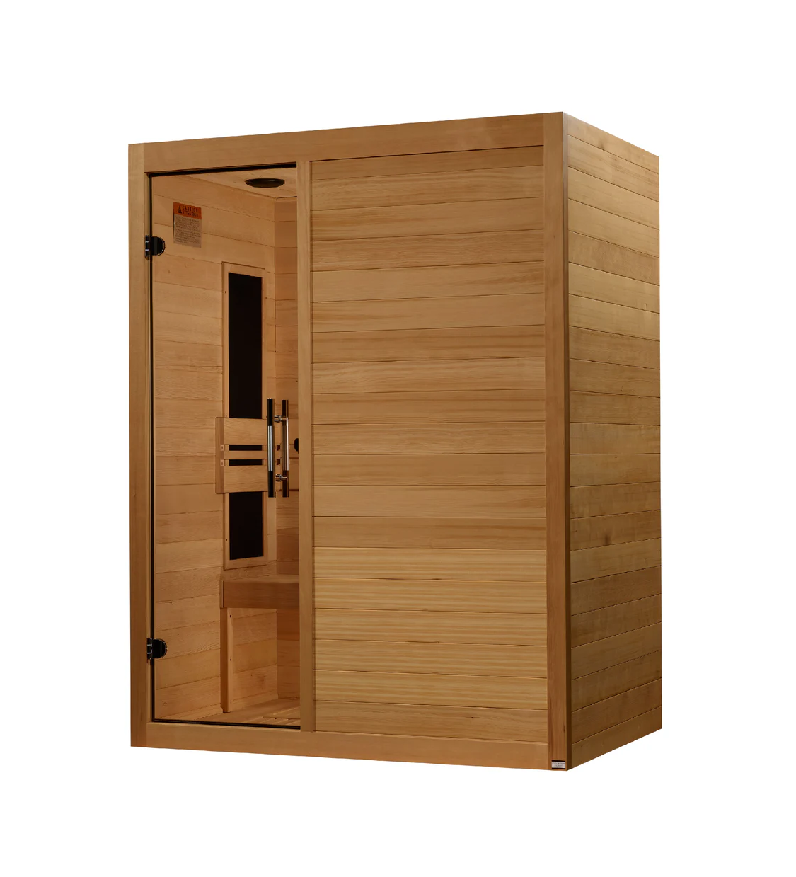 Maxxus S-Line Yoga 3-Person Low EMF FAR Infrared Sauna – Hemlock