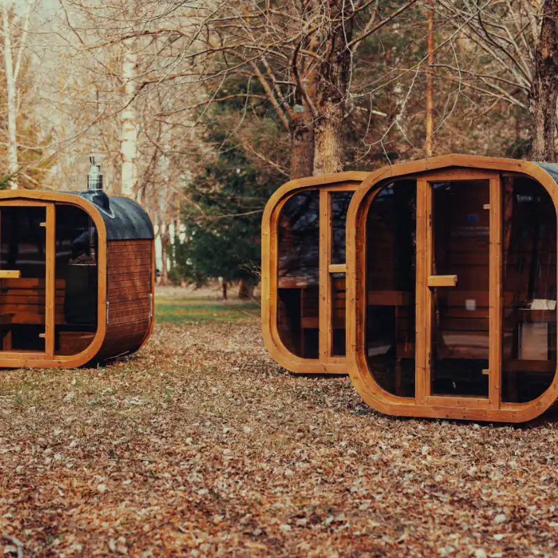 Mande Spa USA MW12 ThermoWood® Outdoor Sauna