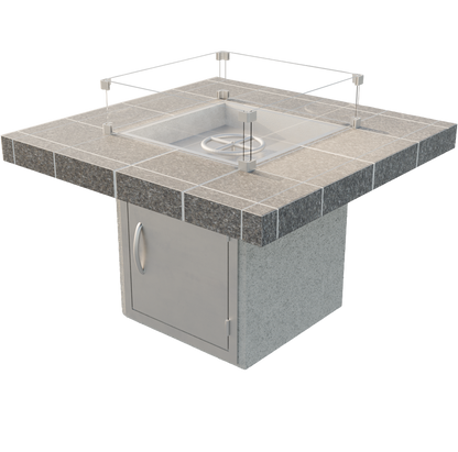 Cal Flame Mesa – Modern Contemporary Outdoor Gas Fire Pit