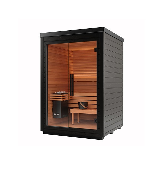 Auroom Mira S Cabin Sauna Kit BLACK