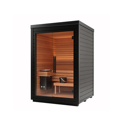 Auroom Mira S Cabin Sauna Kit BLACK