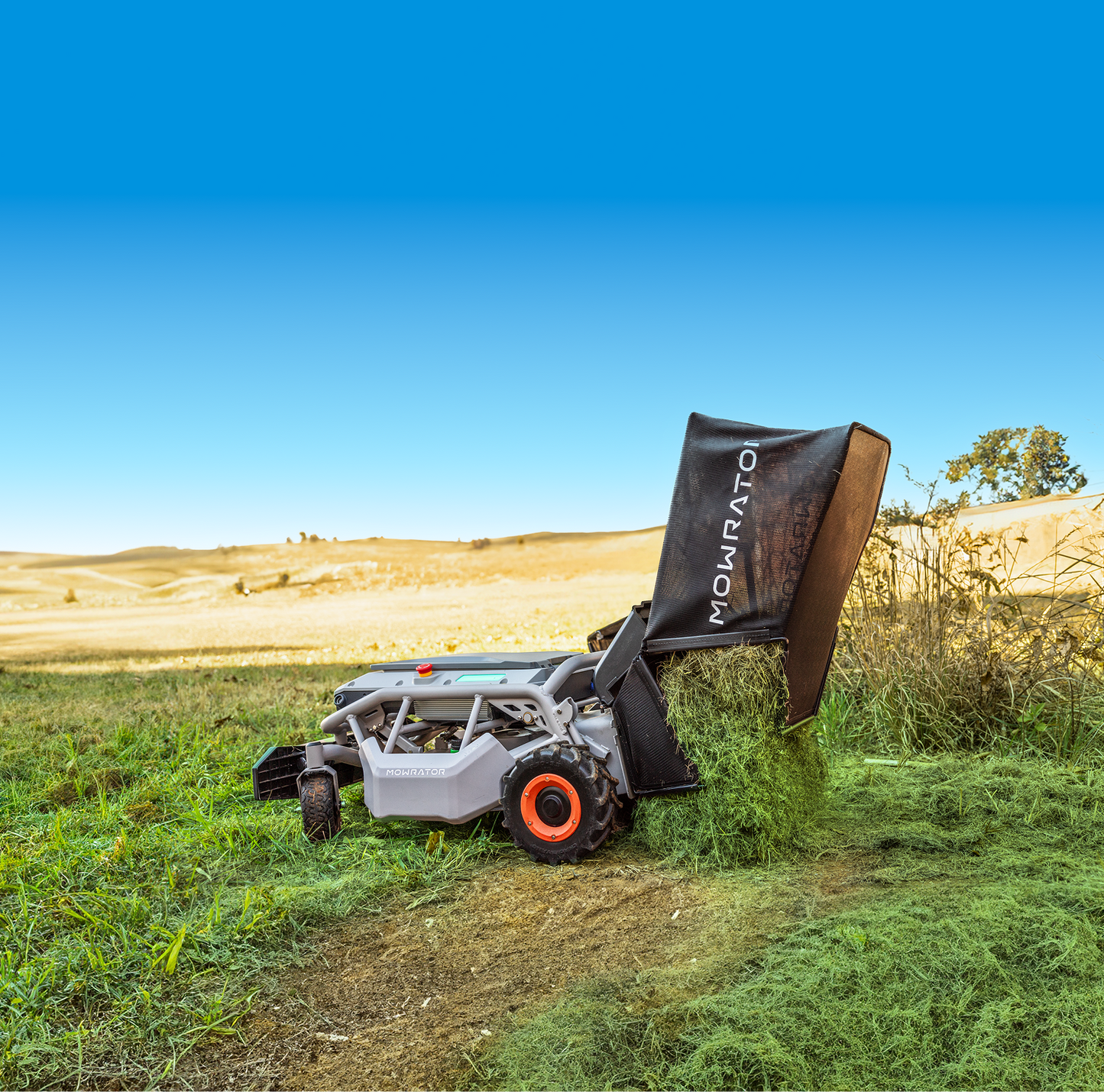 Mowrator S1 Remote Control Lawn Mower 4WD PRO (Wide Wheels Edition)