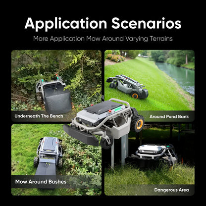 Mowrator S1 Remote Control Lawn Mower 2WD Standard