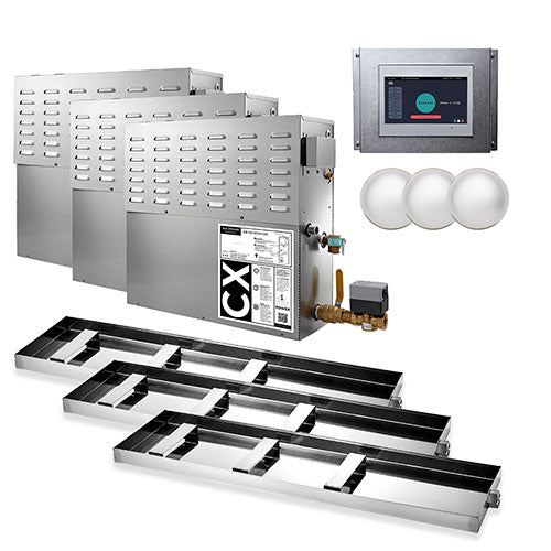 Mr.Steam CX Steam Shower Generator Package, Up to 120kW