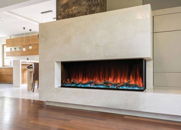Modern Flames Orion Multi 52 Floating Mantel Set – Coastal Sand, Wall-Mounted – WSS-OR52-CS