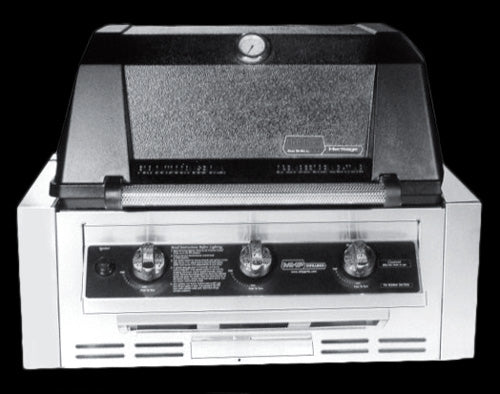 Modern Home Products Stainless Steel Grill Enclosure Sleeve for W3G/T3G, WRG/TRG & WHRG/THRG Grill Heads - NMS2-GS