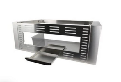 Modern Home Products Stainless Steel Grill Enclosure Sleeve for WNK & TJK Grill Heads - NMSGS