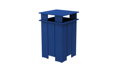 Ledge Lounger Mainstay Square Trash Bin (Available in 8 Resin Colors) - LL-MS-ITB-SQ-CD