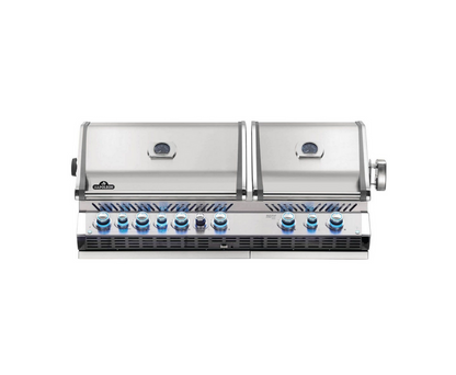 Napoleon Built-in Prestige PRO™ 825 Natural Gas Grill Head with Infrared Bottom and Rear Burner - BIPRO825RBINSS-3