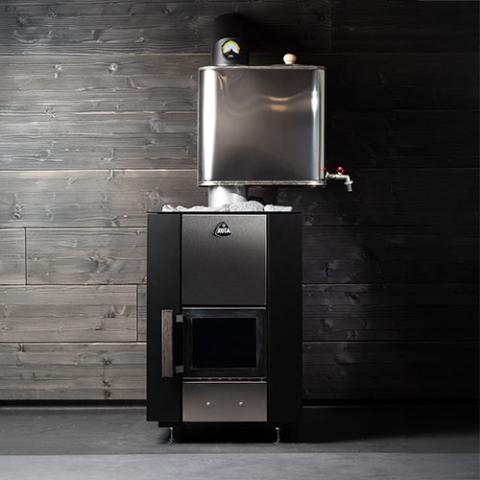 Narvi Kuru 14 Wood-Burning Sauna Stove, Up to 16kW