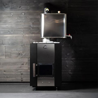 Narvi Kuru 14 Wood-Burning Sauna Stove, Up to 16kW