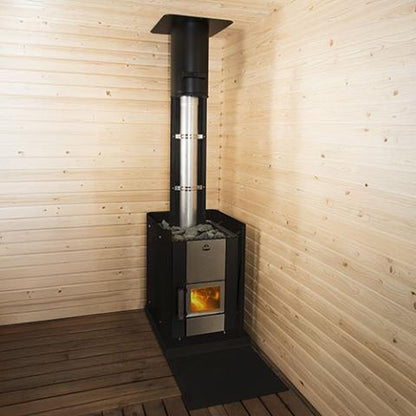 Narvi Kuru 14 Wood-Burning Sauna Stove, Up to 16kW