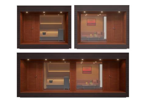 Auroom Natura Outdoor Lounge, Up to 5-person