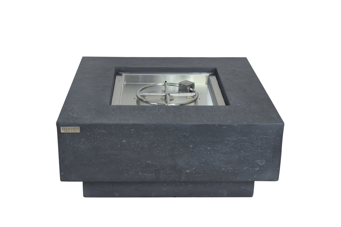 ELEMENTI - Manhattan 36 Concrete Fire Table - Dark Gray - OFG103DG
