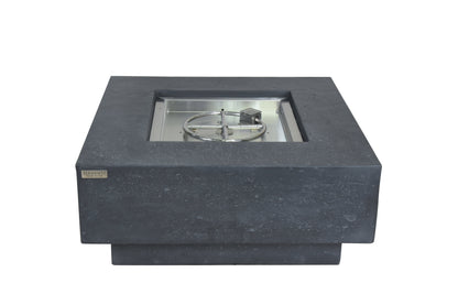 ELEMENTI - Manhattan 36 Concrete Fire Table - Dark Gray - OFG103DG