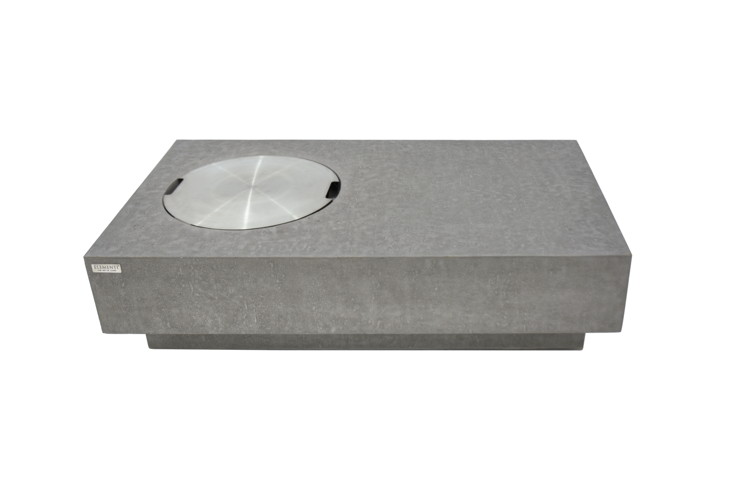 ELEMENTI - Metropolis 56 Concrete Fire Table- Light Gray - OFG104LG