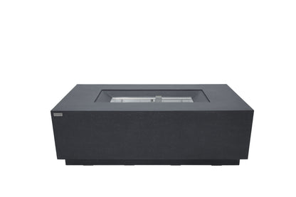 ELEMENTI - Andes 66 Concrete Fire Table with Hidden Tank - Dark Gray - OFG309DG