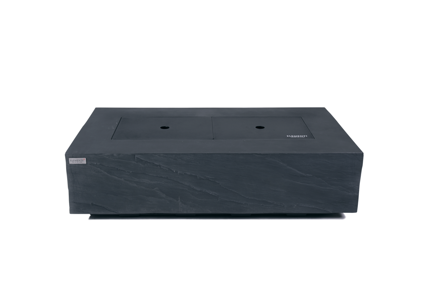 ELEMENTI  -  Cape Town 56 Sandstone Fire Table - Slate Black - OFG410SL
