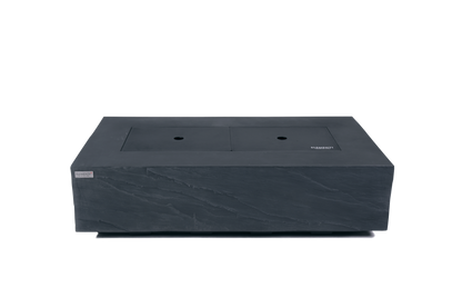 ELEMENTI  -  Cape Town 56 Sandstone Fire Table - Slate Black - OFG410SL