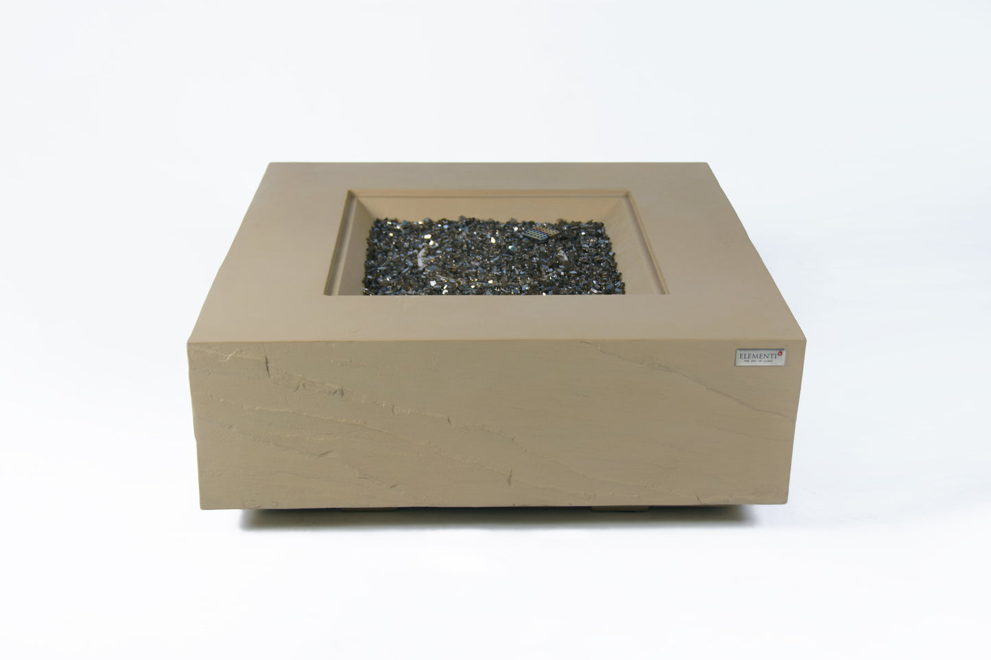 ELEMENTI  -  Uluru 40 Sandstone Fire Table - Sunlight Yellow - OFG411SY