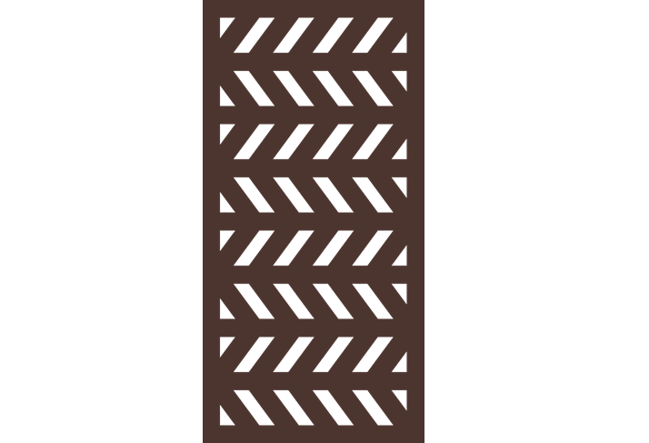 OUTDECO Decorative Panel Herringbone