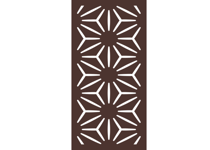 OUTDECO Decorative Panel Star Anais